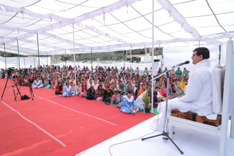 Rampur Bushahr: ब्रह्म ज्ञान प्राप्त करना मानव जीवन का परम लक्ष्य है : हेमराज शर्मा