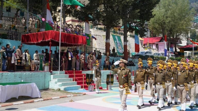 Kinnaur: किन्नौर में हर्षोल्लास के साथ मनाया गया 78वां हिमाचल दिवस समारोह