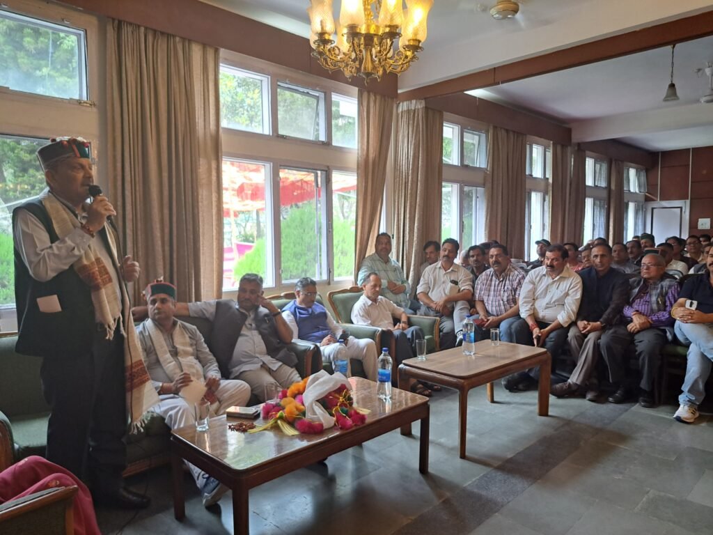 Rampur Bushahr: जय हिंद रैली को लेकर हुई चर्चा, कांग्रेस की नई कार्यकारिणी जल्द बनेगी: विदित कुमार चौधरी
