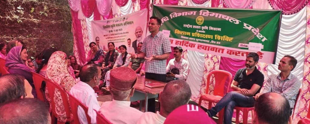 Mandi: विकसित कृषि संकल्प अभियान: मंडी जिले में वैज्ञानिक खेती की ओर कदम