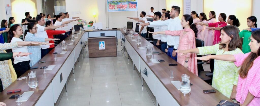 Rampur Bushahr: नाथपा झाकड़ी हाइड्रो पावर स्टेशन में विश्व पर्यावरण दिवस उत्साहपूर्वक मनाया गया