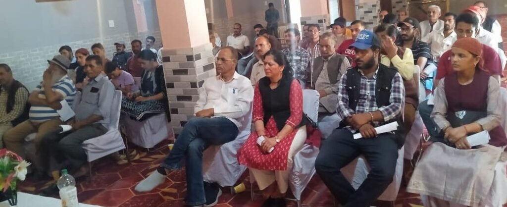 Rampur Bushahr:लुहरी हाइड्रो प्रोजेक्ट: भद्राश में किसान सभा की बैठक 18 जून को बायल में होगा प्रतिनिधिमंडल