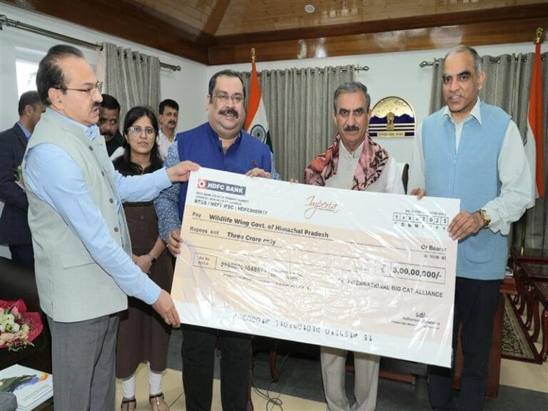 Shimla: त्साराप चू बना देश का सबसे बड़ा संरक्षण रिज़र्व, आईबीसीए ने दी ₹3 करोड़ की सहायता