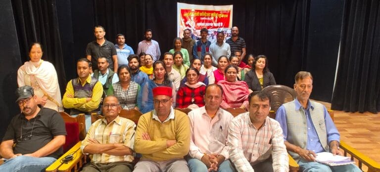 Shimla: आईजीएमसी कांट्रैक्ट वर्कर्स यूनियन का सम्मेलन सम्पन्न, इकतीस सदस्यीय नई कमेटी गठित