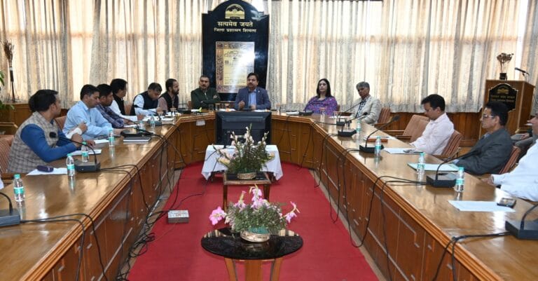Shimla: स्वतंत्रता दिवस की शिमला में जिला स्तर पर भव्य आयोजन की तैयारी – उपायुक्त अनुपम कश्यप