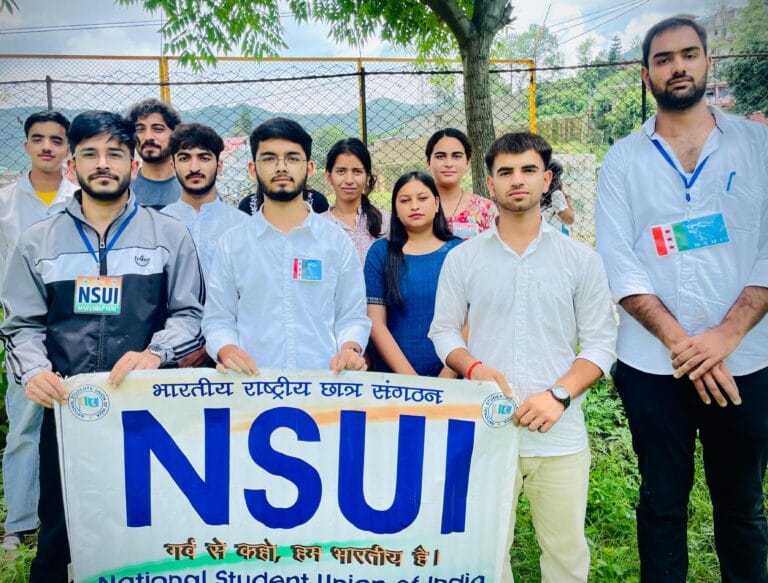 Mandi: ग्रीन कैंपस, क्लीन कैंपस”: MLSM कॉलेज में NSUI ने किया अभियान का शुभारंभ