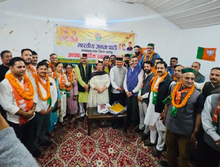 Shimla: भाजपा महासू जिला कार्यकारिणी की ठियोग में घोषणा, संगठन को मिले नए पदाधिकारी