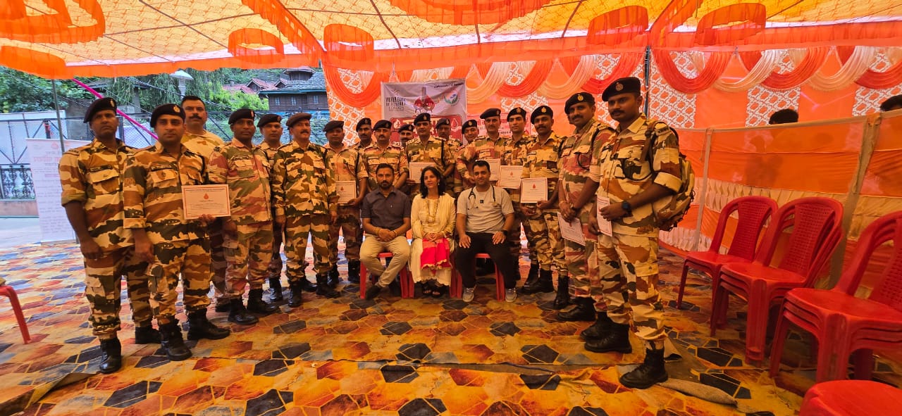 Rampur Bushahr: रामपुर में 55वां रक्तदान शिविर, ITBP जवानों की मानवता सेवा की मिसाल