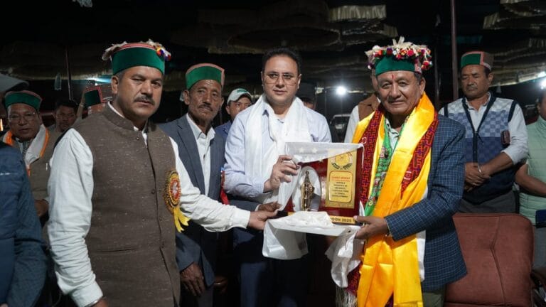 Kinnaur: जगत सिंह नेगी ने पूह ग्रीष्मोत्सव में की शिरकत, किन्नौर में विकास परियोजनाओं का किया उद्घाटन