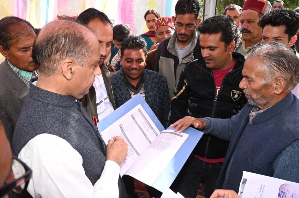 Mandi : बालीचौकी में बोले जयराम ठाकुर – जिम्मेदारी से भाग रही है सुक्खू सरकार