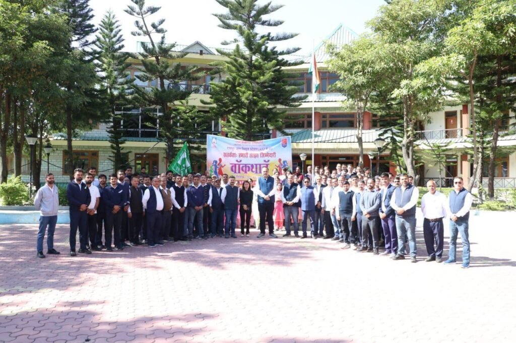 Rampur Bushahr: रामपुर जलविद्युत स्टेशन ने ली राष्ट्रीय एकता शपथ, अक्टूबर में दर्ज किया सर्वाधिक बिजली उत्पादन