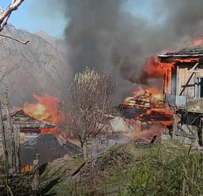 Kullu : बंजार के झनियार गांव में भीषण अग्निकांड, 10 से ज्यादा घर जलने की सूचना