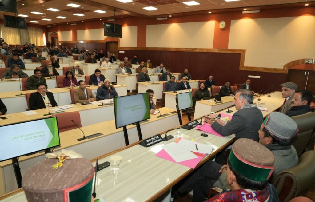 Shimla: जल विद्युत परियोजनाओं से भू-राजस्व वसूली राज्य का अधिकार: मुख्यमंत्री सुक्खू