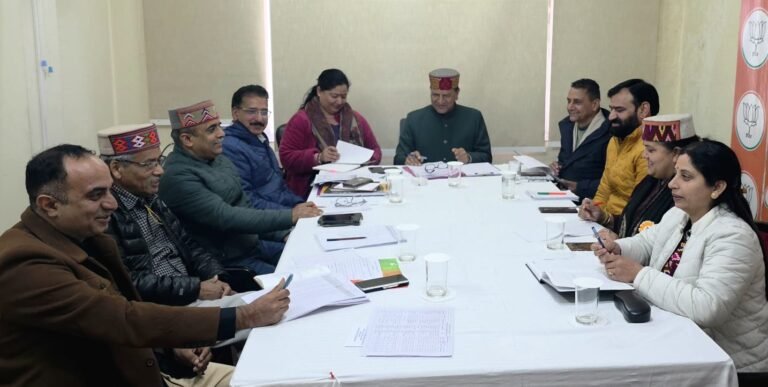 Shimla : हिमाचल को ‘नो रिटर्न’ की स्थिति में पहुंचा रही कांग्रेस सरकार : डॉ. बिंदल