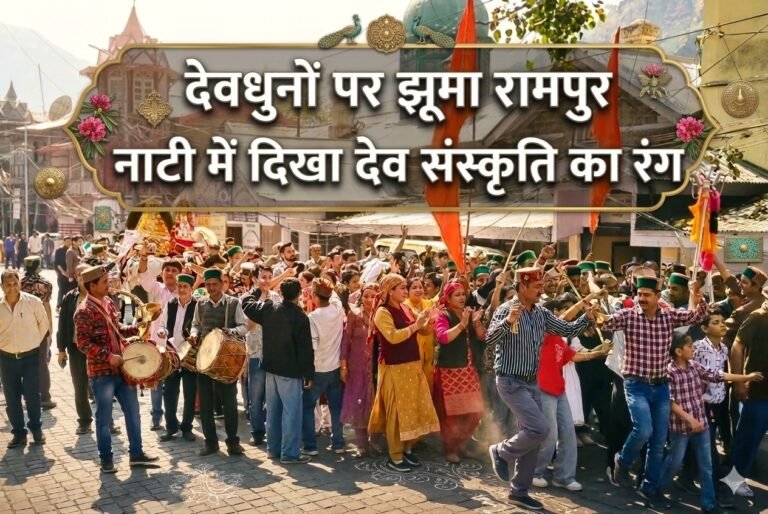 Rampur Faag Mela : देव विदाई के साथ चार दिवसीय मेला संपन्न, नाटी में बूढ़ा सरौहणी देवता के देवलु अव्वल