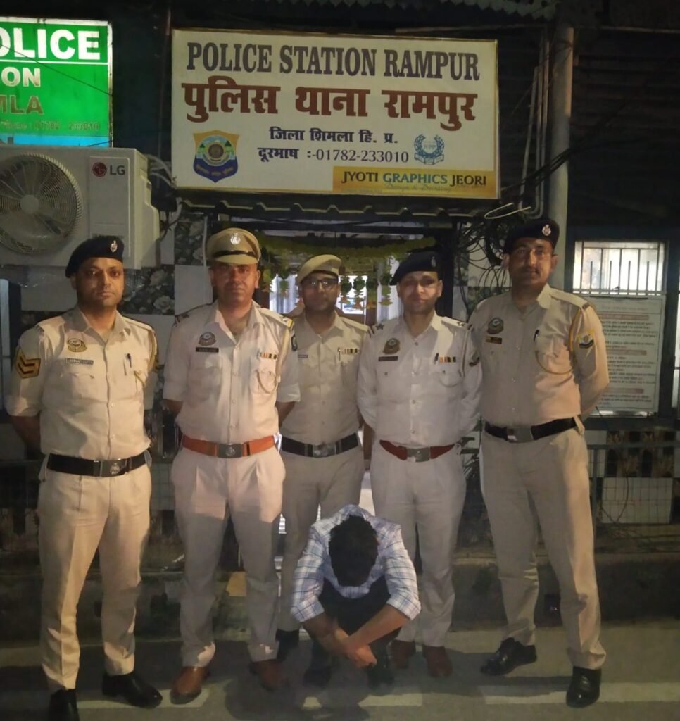 Rampur Bushahr: रामपुर पुलिस की बड़ी कार्रवाई: 9.31 ग्राम हेरोइन के साथ युवक गिरफ्तार