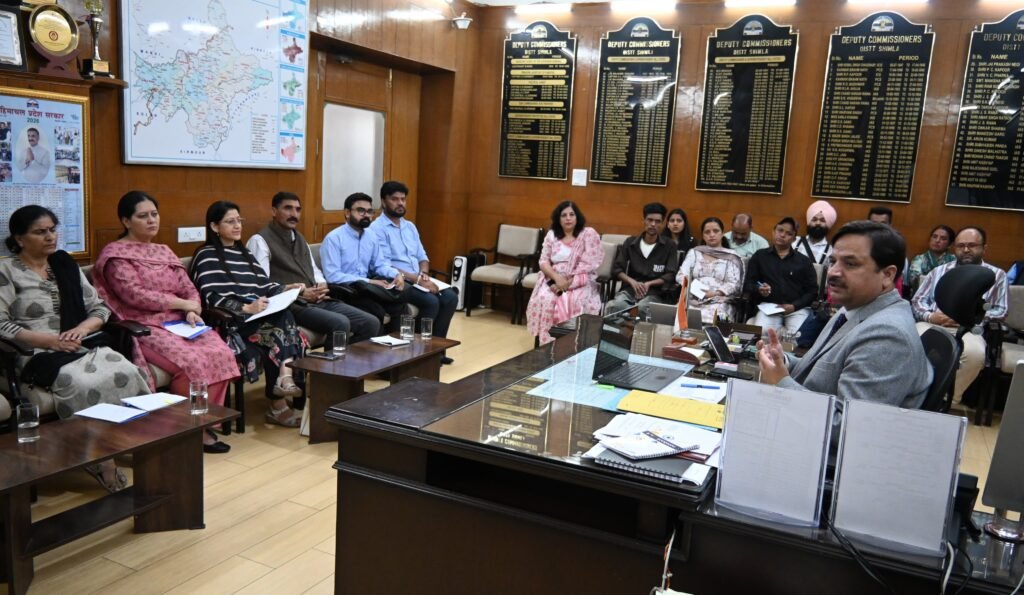 Shimla: नशे से बढ़ रहे एचआईवी, हेपेटाइटिस-बी और सी के मामले चिंता का विषय: उपायुक्त अनुपम कश्यप