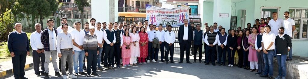 RHEP: रामपुर एचपीएस ने सतर्कता जागरूकता सप्ताह के तहत निकाली वॉकाथॉन